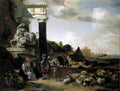 weenpap Figures Among Ruins Art A4 Photo Print