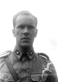 wehrmacht officer Vintage world war A4 Photo Print