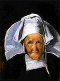 weir Portrait of a Woman in Normandy Cap Art A4 Photo Print