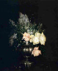 weir Roses and Lilacs Art A4 Photo Print