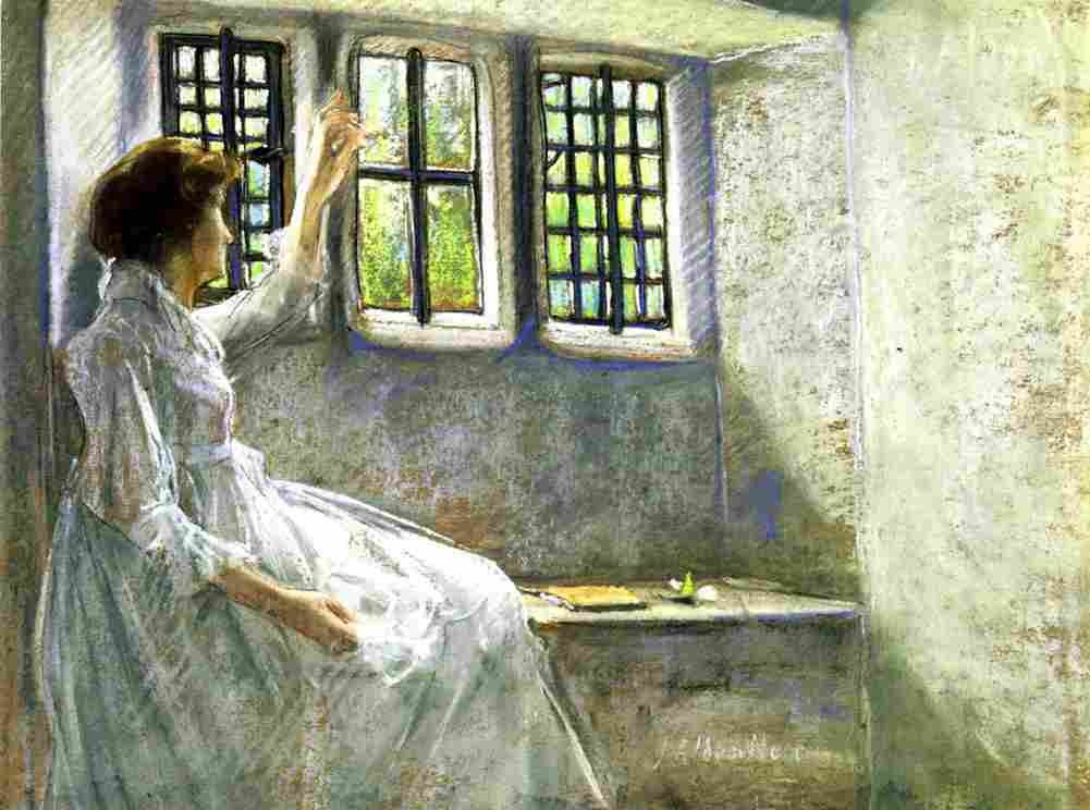 weir The Window Seat Art A4 Photo Print