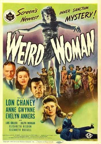 weird woman  01 film star poster A4 Photo Print