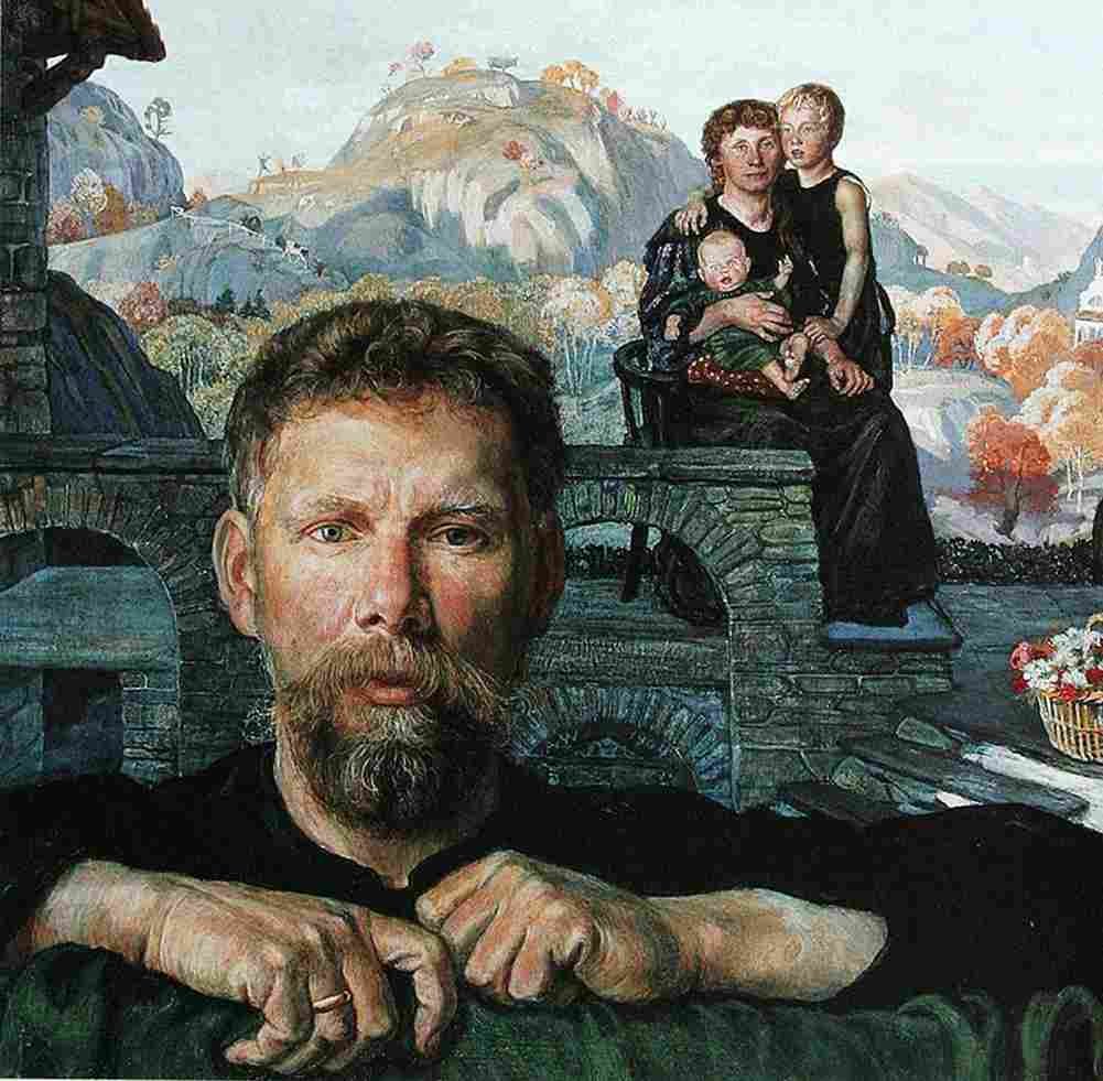 welt Family Picture Art A4 Photo Print