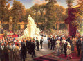 wer Unveiling of Richard Wagner Memorial in Berlin Art A4 Photo Print