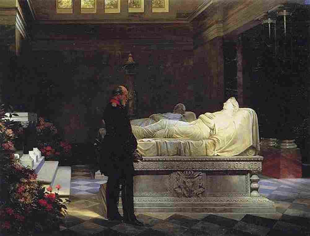 wer Wilhelm I at the sarcophagus Art A4 Photo Print