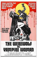 werewolf vs vampire woman  02 film star poster A4 Photo Print