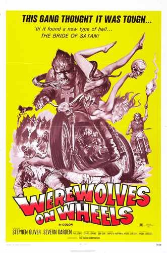 werewolves on wheels  01 film star poster A4 Photo Print