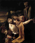 werff Amorous Shepherds Art A4 Photo Print