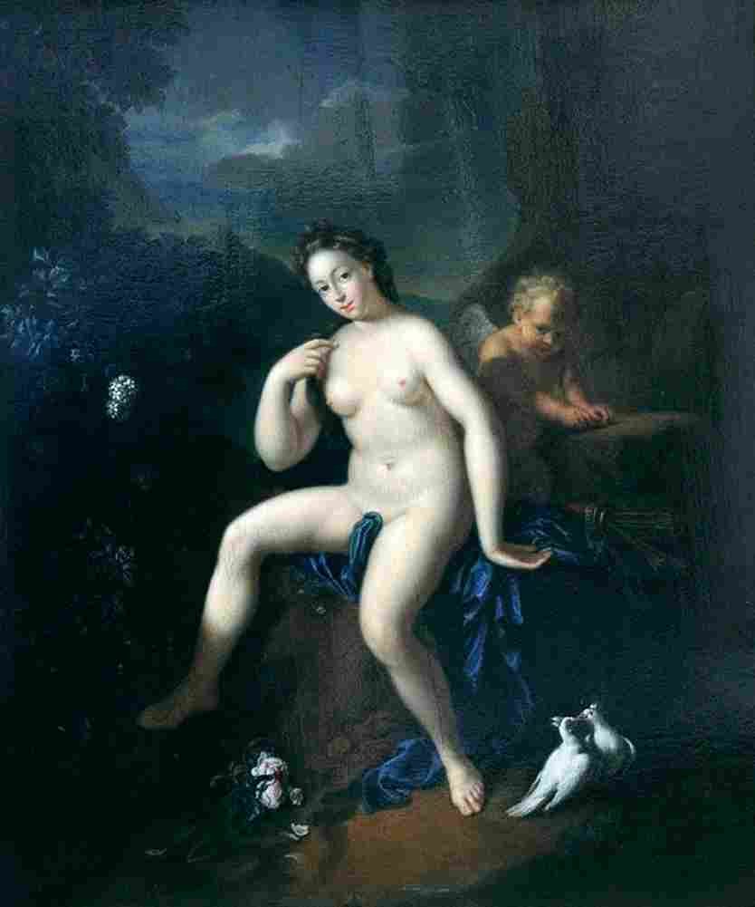 werff Venus and Cupid Art A4 Photo Print