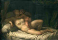 werff Venus being kissed by Cupid Art A4 Photo Print
