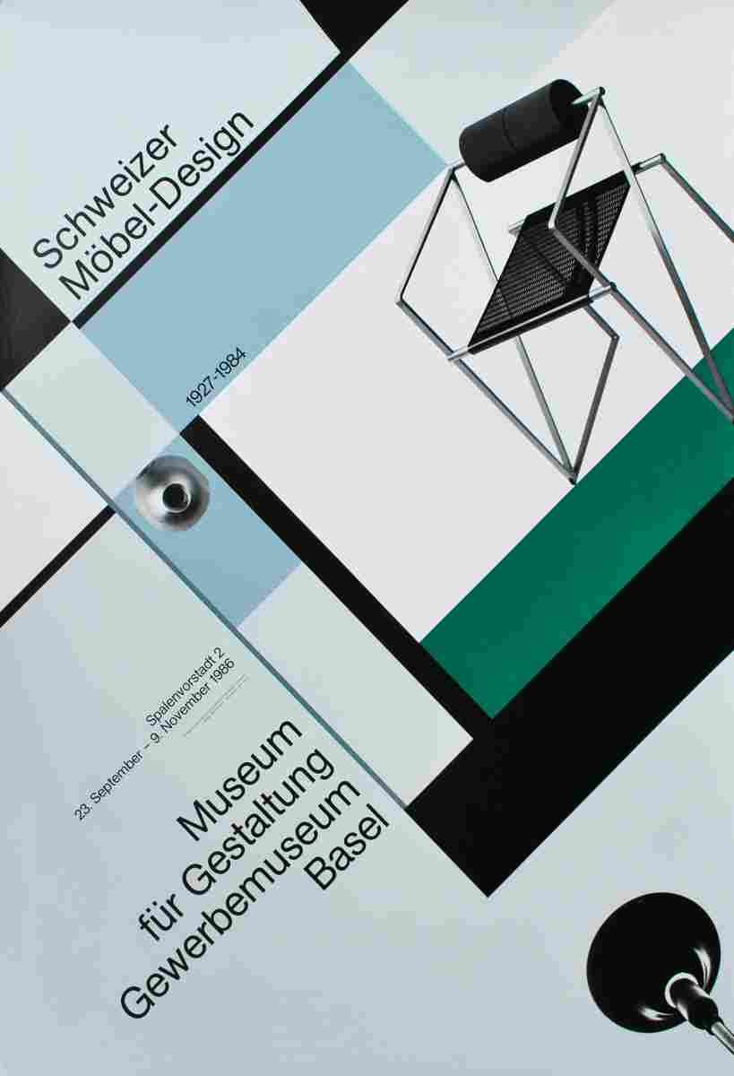 werner jeker schweizer moebel design 1986 4 Advert A4 Photo Print