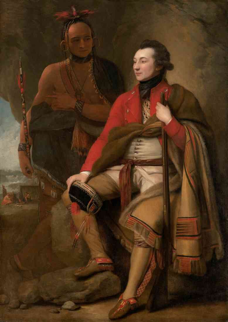 west Colonel Guy Johnson A4 Photo Print