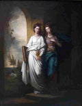 west Fidelia and Speranza Art A4 Photo Print