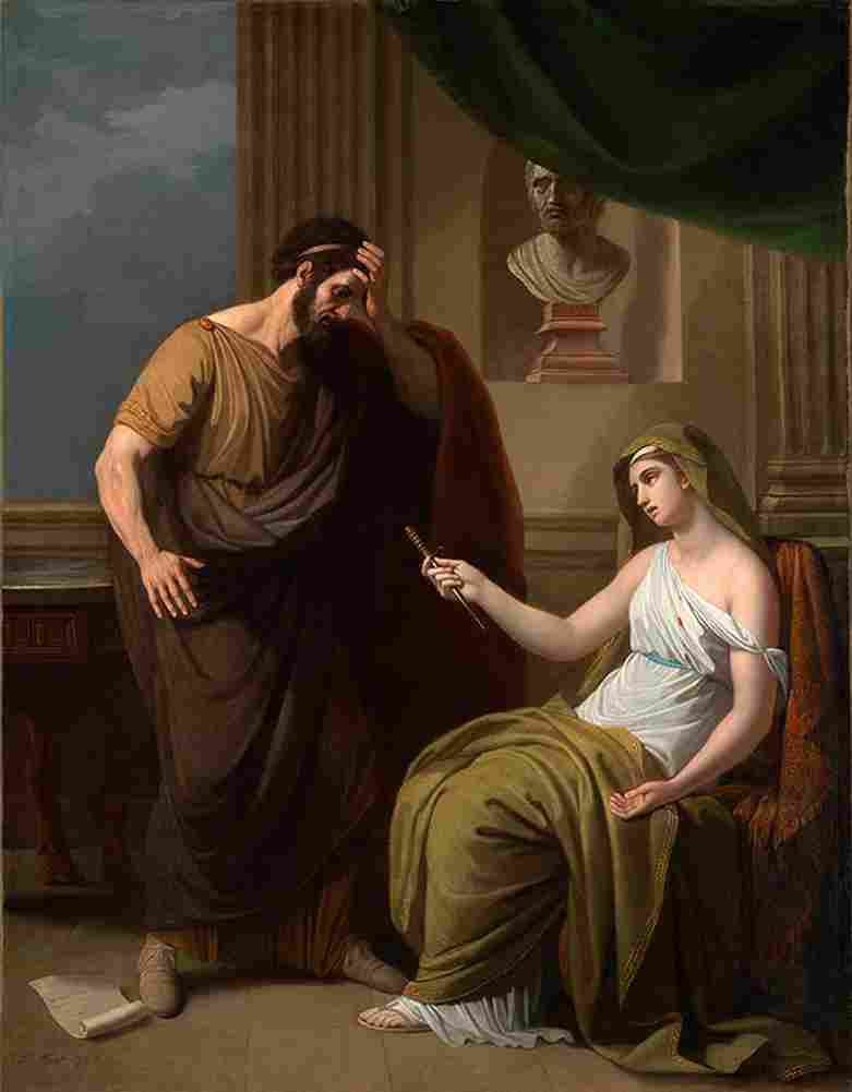 west Paetus and Arria Art A4 Photo Print