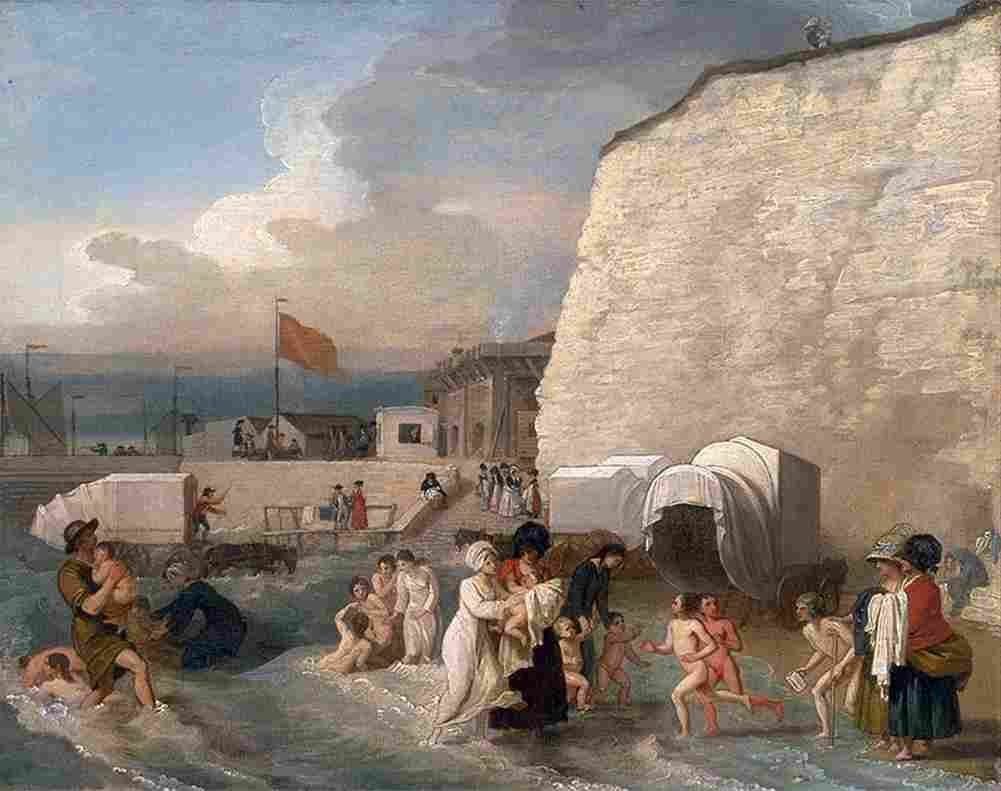 west The Bathing Place at Ramsgate Art A4 Photo Print