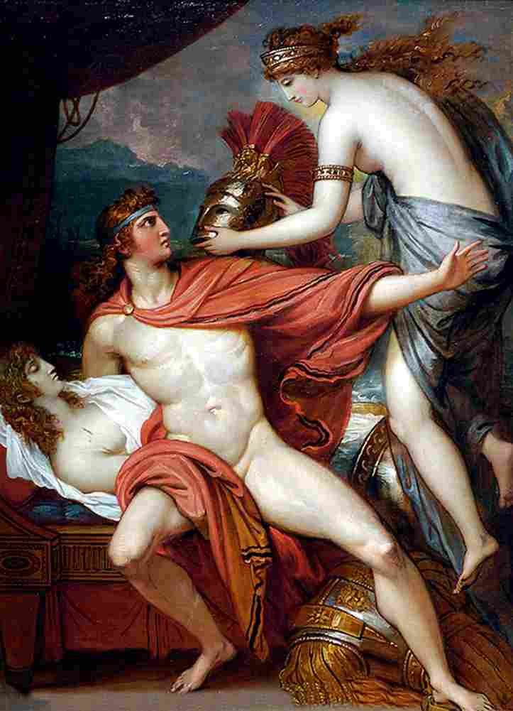 west Thetis Bringing Armor to Achilles Two Art A4 Photo Print