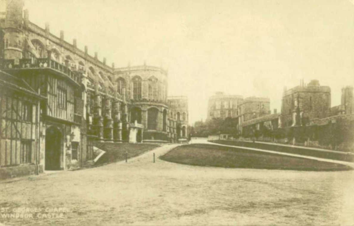 westminster chapel windsorVintage 1880s 1900s A4 Photo Print
