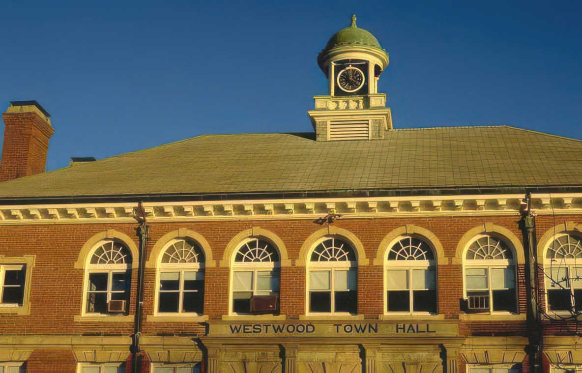 westwood town hall Vintage A4 Photo Print