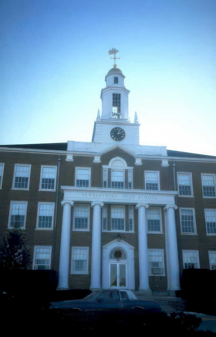 weymouth high school Vintage A4 Photo Print