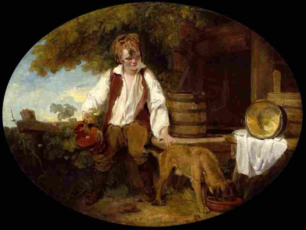 whea A Peasant Boy Art A4 Photo Print