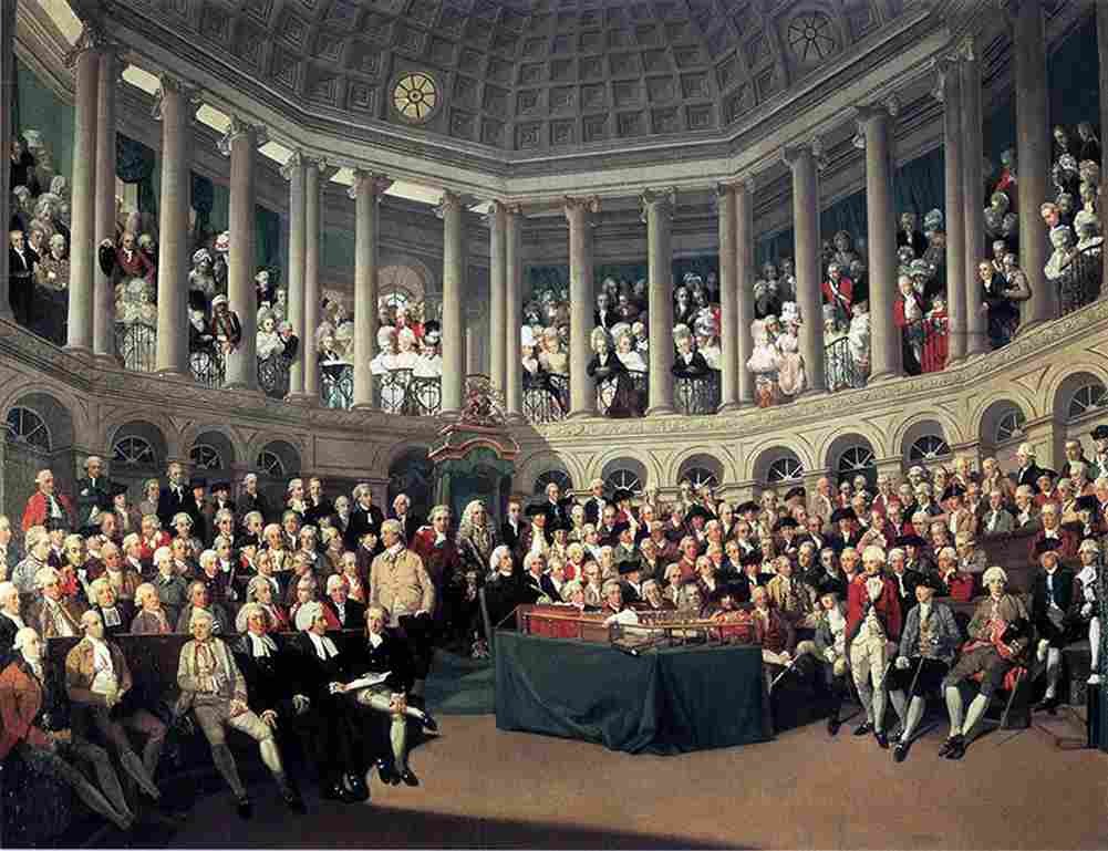 whea a Irish House of Commons Art A4 Photo Print