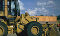 wheel loader articulated Vintage A4 Photo Print