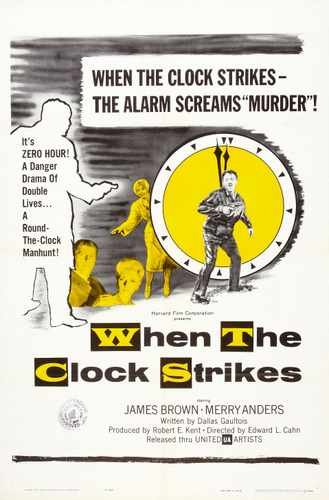 when clock striked  01 film star poster A4 Photo Print