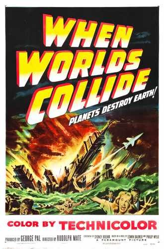 when worlds collide  01 film star poster A4 Photo Print