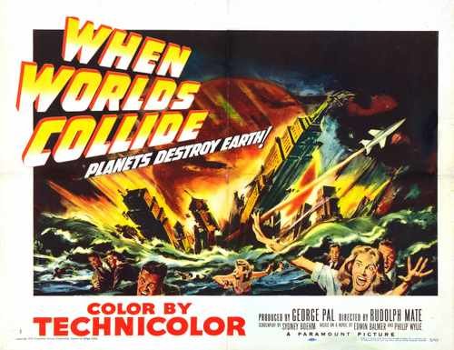 when worlds collide  03 film star poster A4 Photo Print