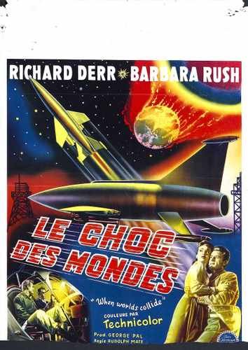 when worlds collide  04 film star poster A4 Photo Print