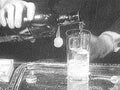 whiskey glass tray1980s 1990s A4 Photo Print