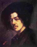 whistler Whistler with Hat Art A4 Photo Print