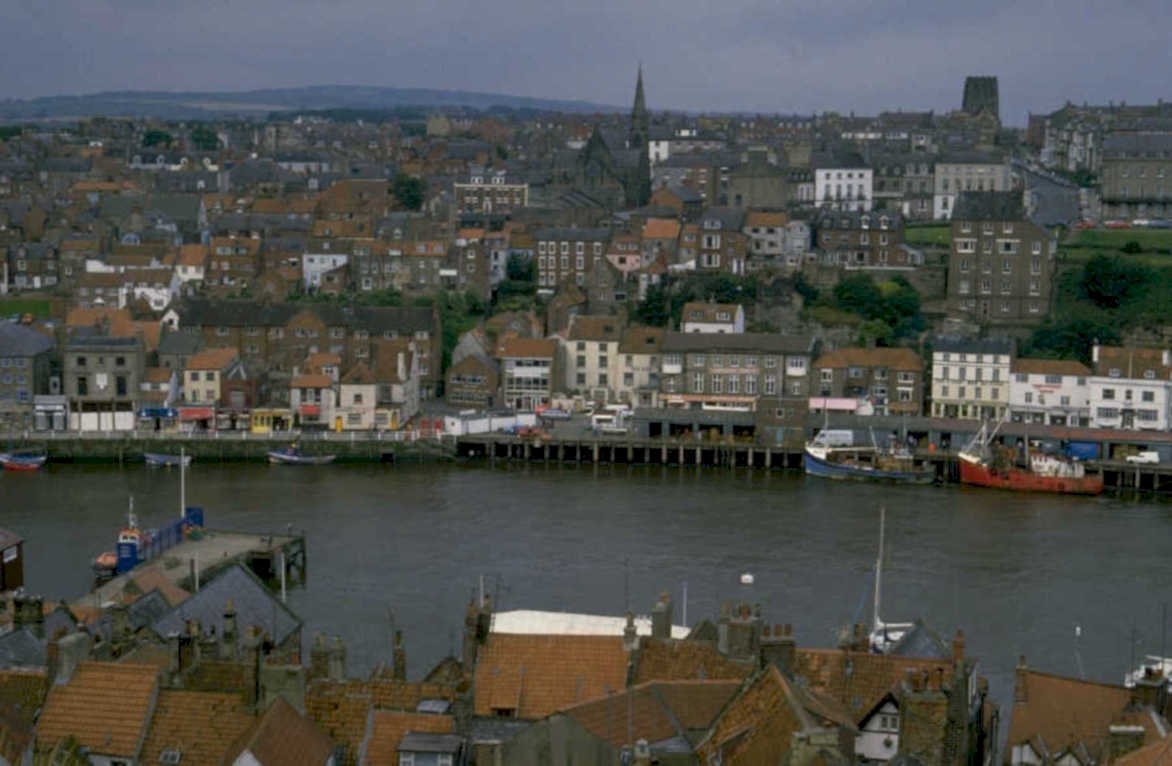 whitby harbor 1998 1980s 1990s A4 Photo Print