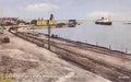 whitby pier whitehavenVintage 1880s 1900s A4 Photo Print