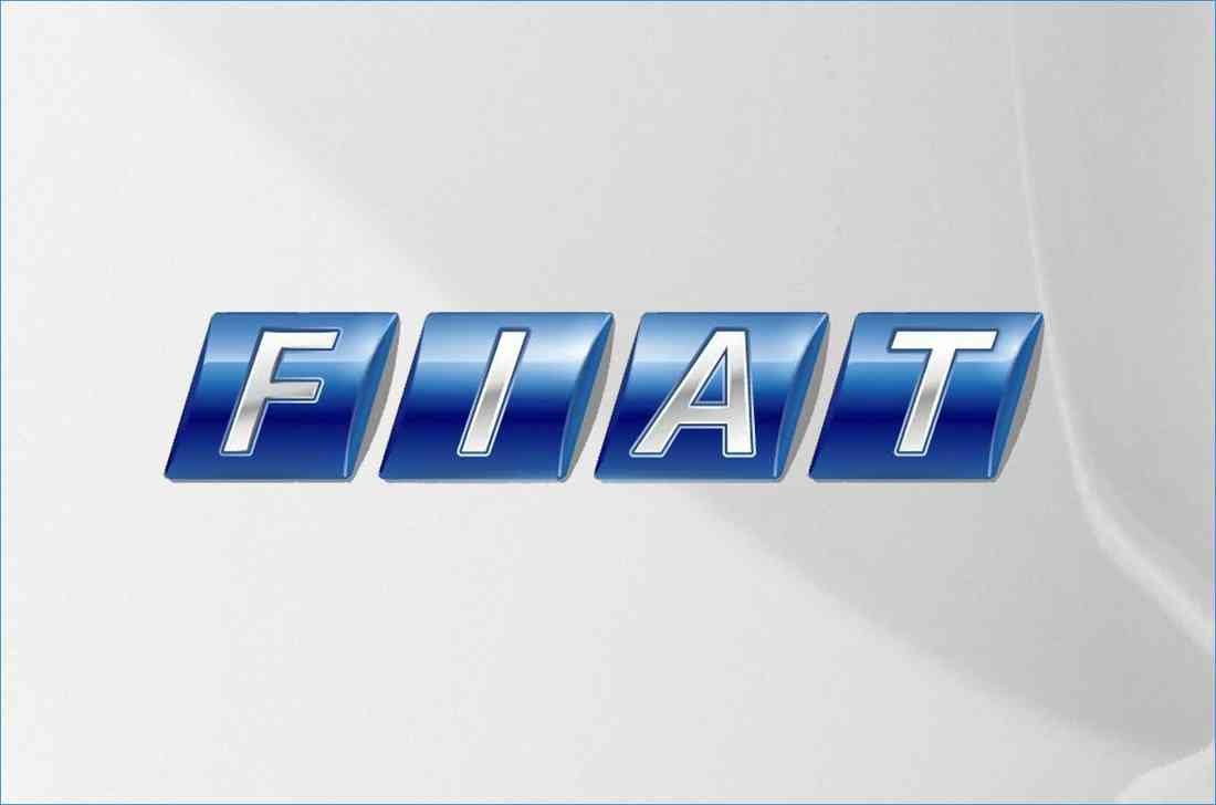 white bonnet FIAT logo old A4 Photo Print