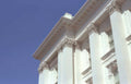 white columns facade Vintage A4 Photo Print