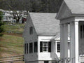 white gable house 21980s 1990s A4 Photo Print