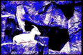 white goat cave Vintage A4 Photo Print