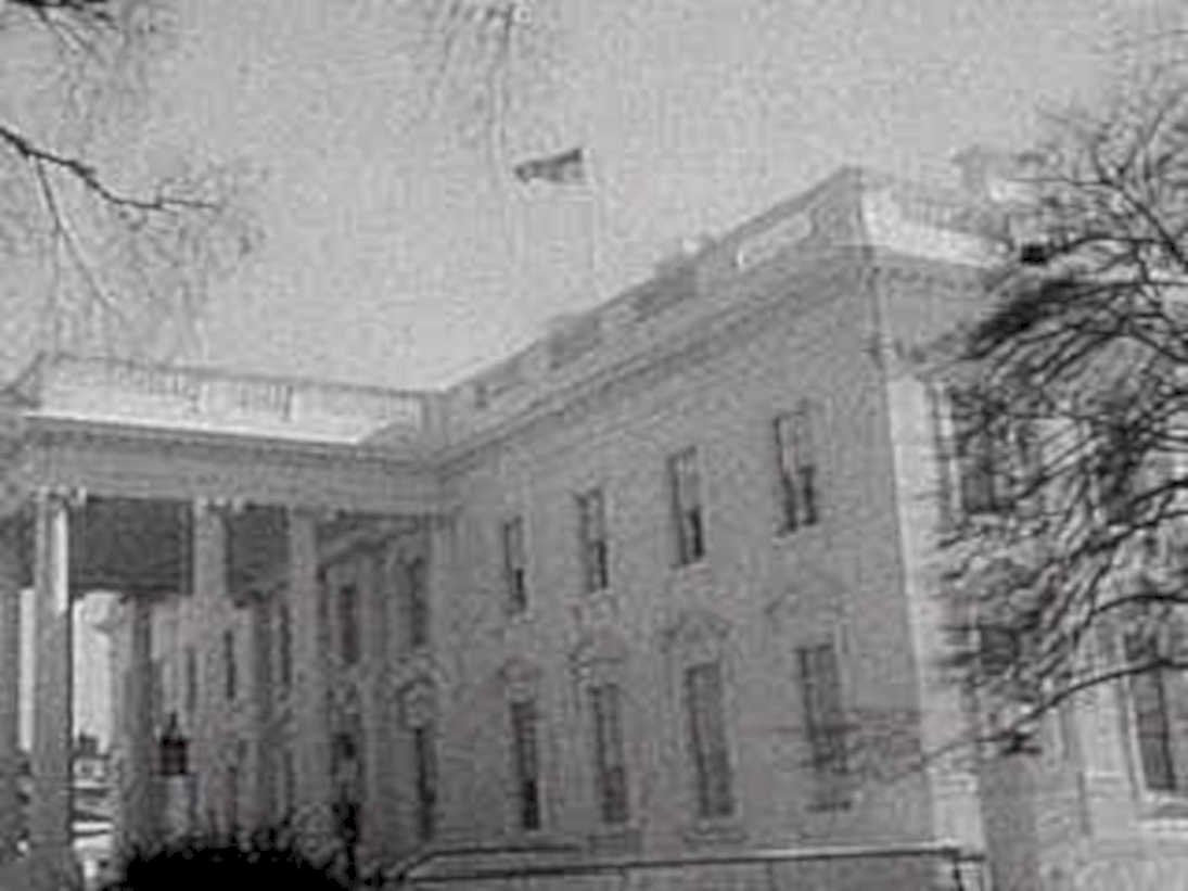 white house west 21980s 1990s A4 Photo Print