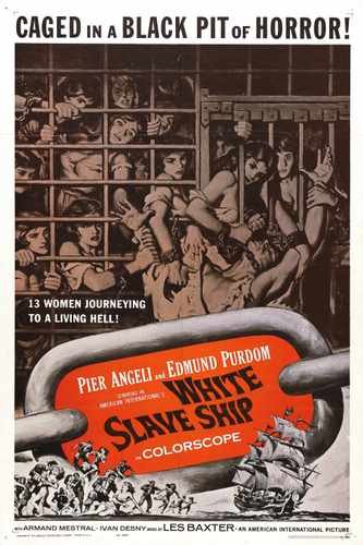 white slave ship  01 film star poster A4 Photo Print