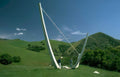 white triangle sculpture Vintage A4 Photo Print