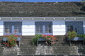 white washed building 1980s 1990s A4 Photo Print 43