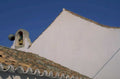 white washed building 1980s 1990s A4 Photo Print