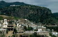 white washed village Vintage A4 Photo Print