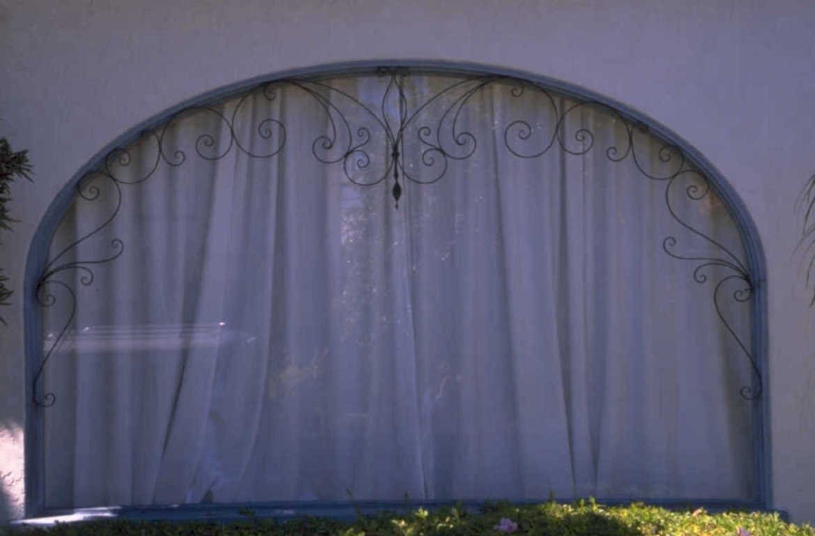 white window garden 1980s 1990s A4 Photo Print