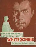 white zombie  01 film star poster A4 Photo Print