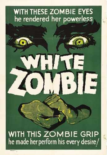 white zombie  03 film star poster A4 Photo Print