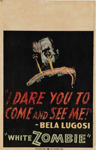 white zombie  04 film star poster A4 Photo Print