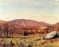 whittredge autumn hunter mountain Art A4 Photo Print