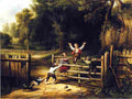 whittredge happy as a king Art A4 Photo Print